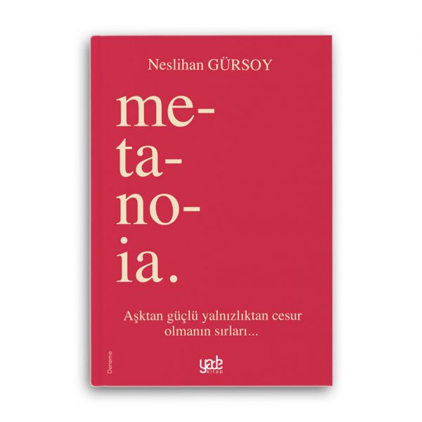 Metanoia kitap kapağı